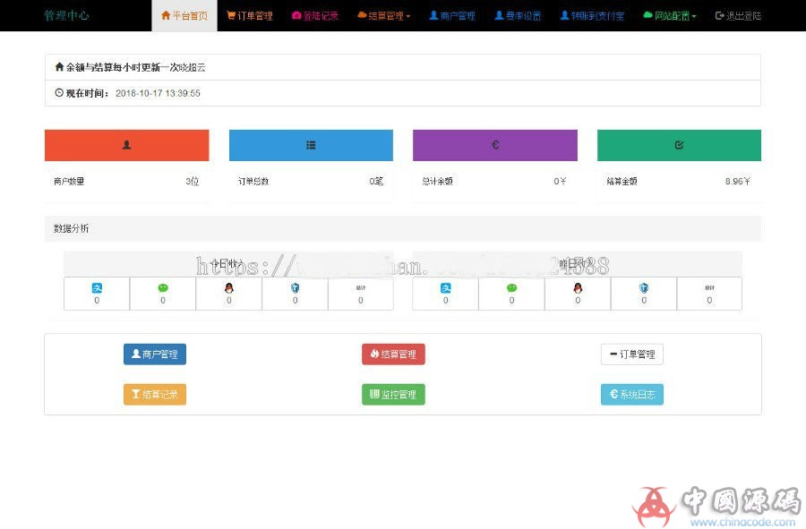 四方易支付网站源码 内置易支付码支付微信支付支付宝接口 网站-第2张