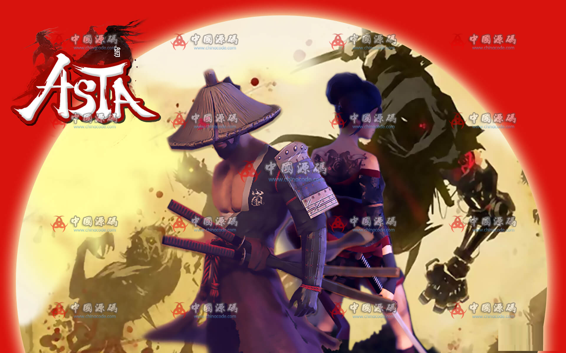 横版武士动作游戏源码ASTS : Samurai Warriors 手游-第1张