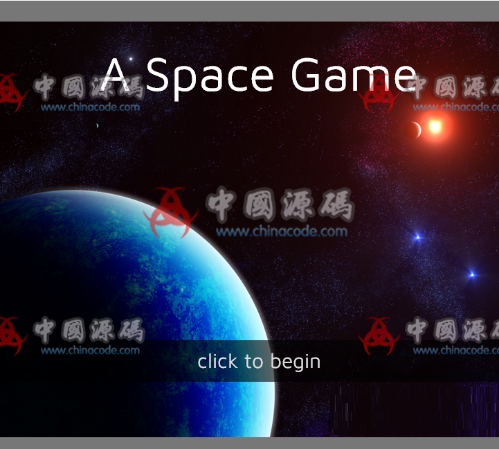 网页星际小游戏A Space Game创意星球争夺游戏源码 H5-第1张