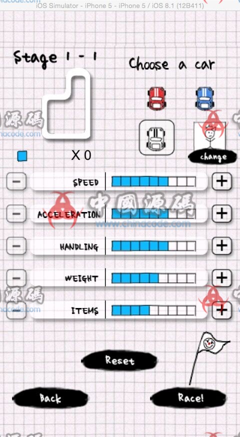 Cocos2d竞速类手游《涂鸦卡丁车》完整源码 手游-第4张