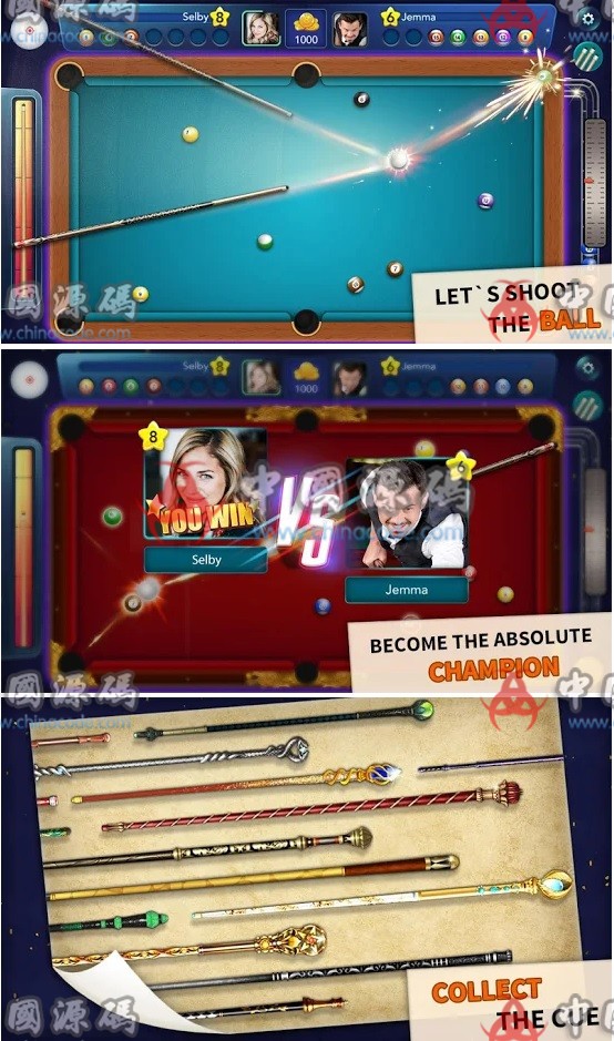 Pool-8 Ball Game 定制-第2张