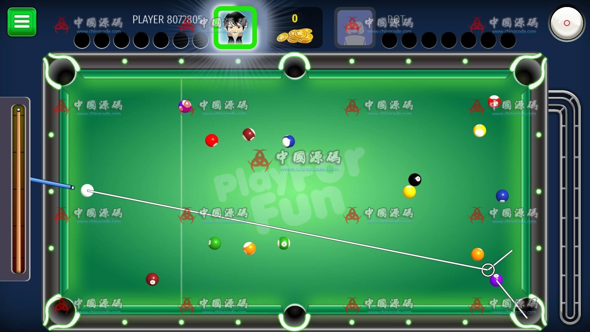 8 Ball Multiplayer – 8 Ball Pool Unity 定制-第2张