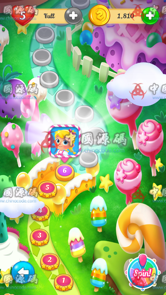 《Candy Land Puzzle》源码 手游-第4张