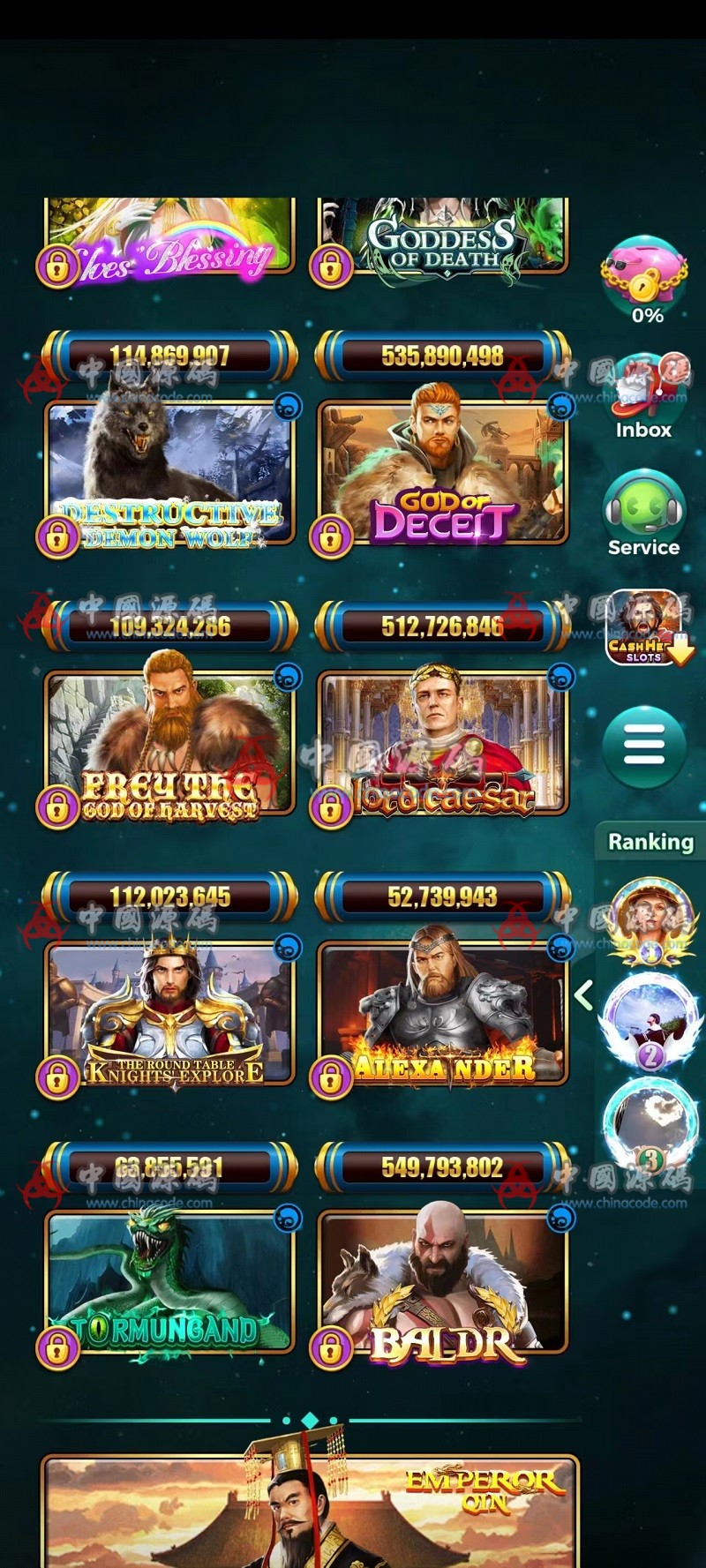 【置顶】竖版英文SLOTS《Cash Hero》源码 手游-第2张