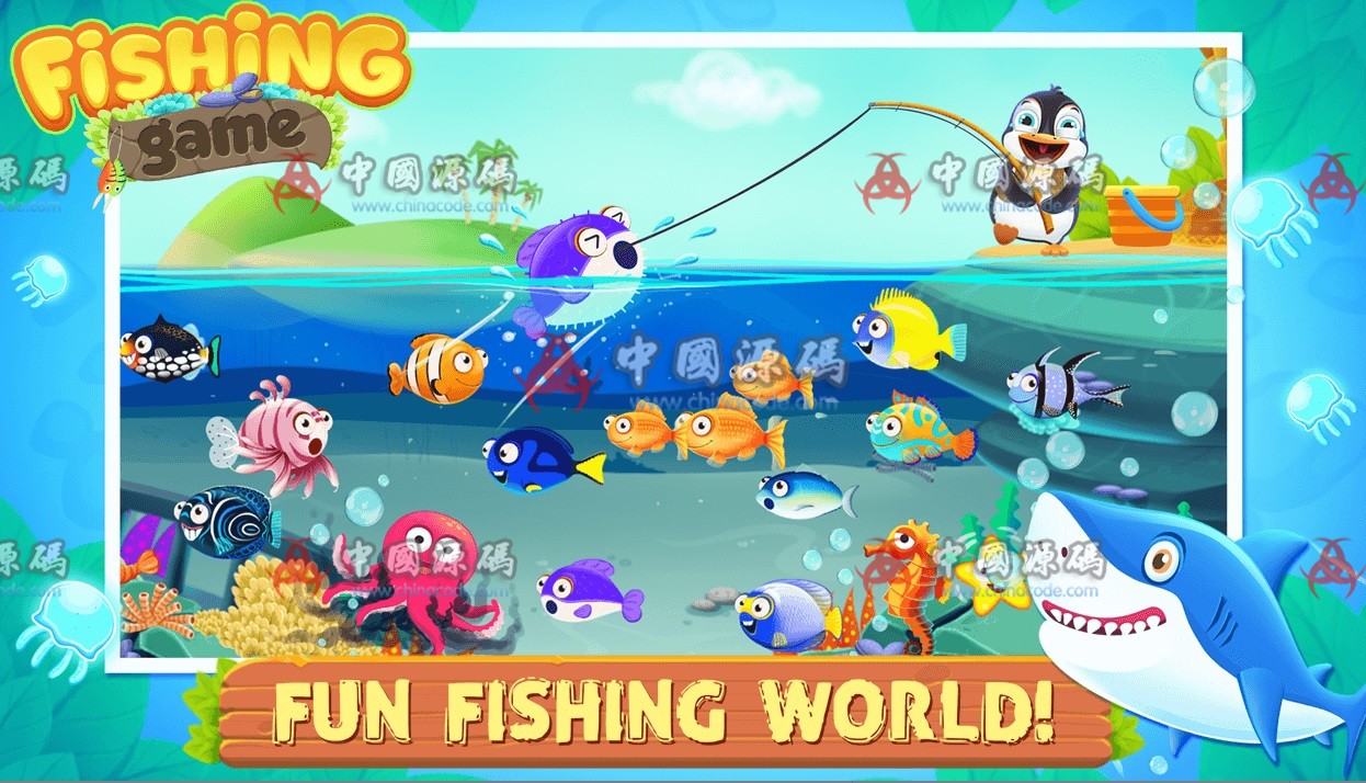 《Deep Sea Fishing Mania》源码 手游-第2张