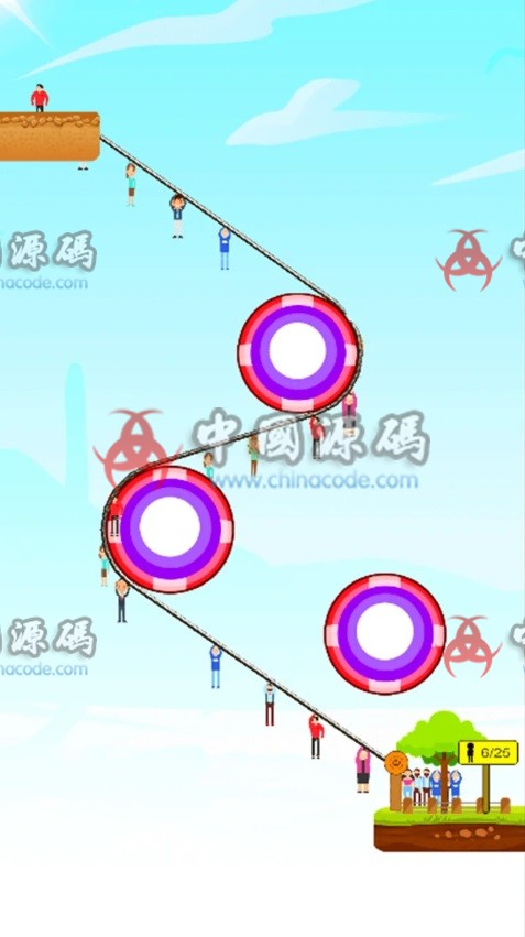 《Zipline Puzzle》源码 手游-第1张