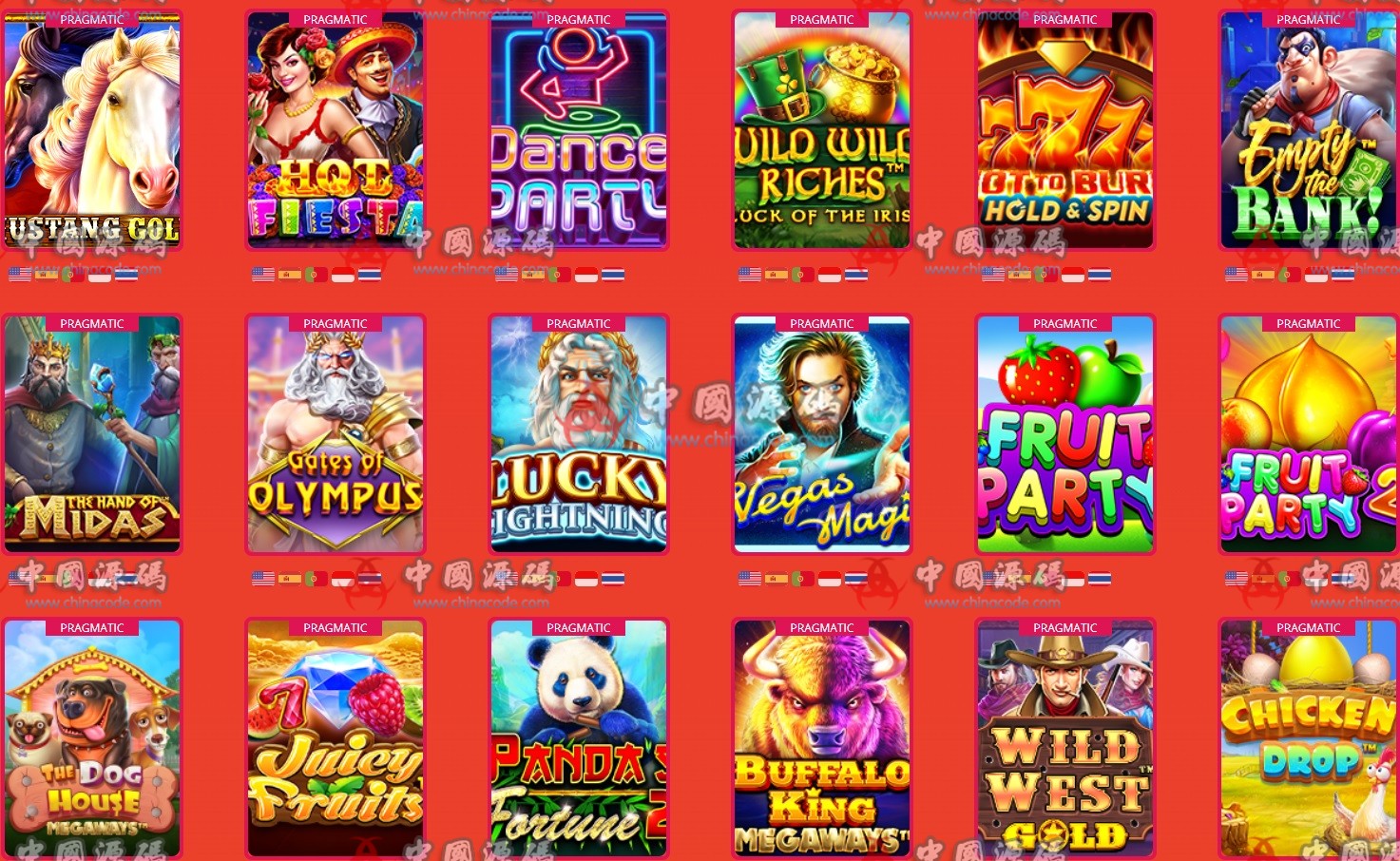 【置顶】《海外高仿SLOTS》全套源码 H5-第1张