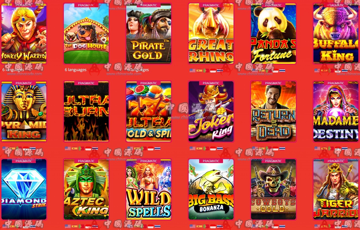 【置顶】《海外高仿SLOTS》全套源码 H5-第3张
