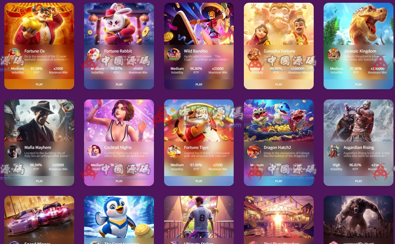 【置顶】PG全套SLOTS API H5-第1张
