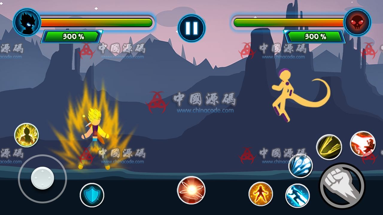 《火柴人战士 Stickman Warriors Z》源码 手游-第1张