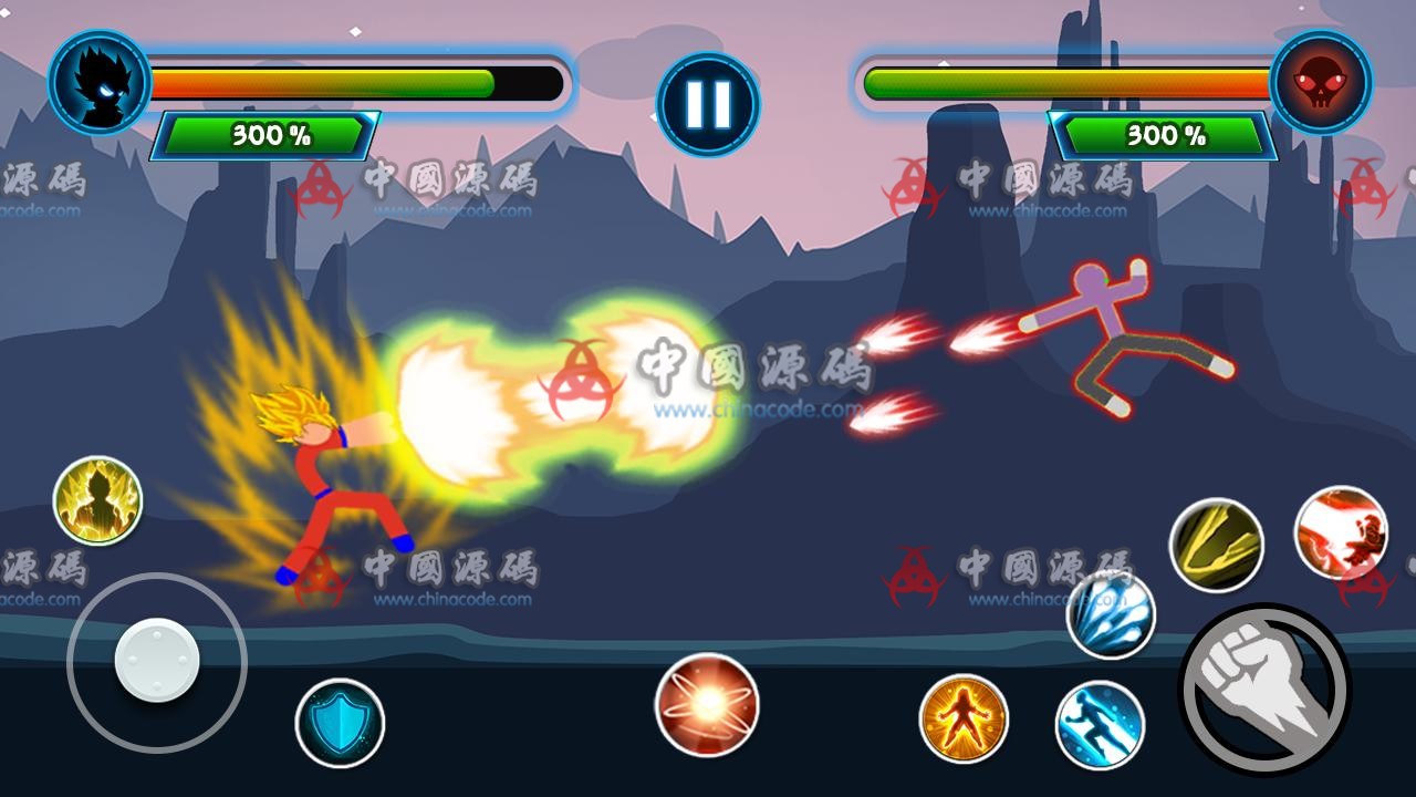 《火柴人战士 Stickman Warriors Z》源码 手游-第2张