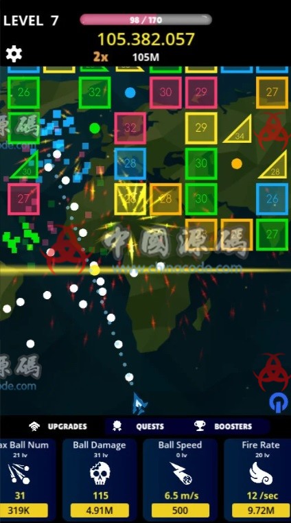 《Idle Balls Clicker Shooter》源码 手游-第1张