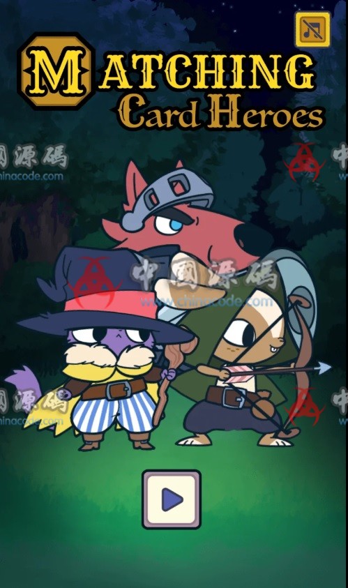《Matching Cards Hero Puzzle Game》源码 手游-第1张