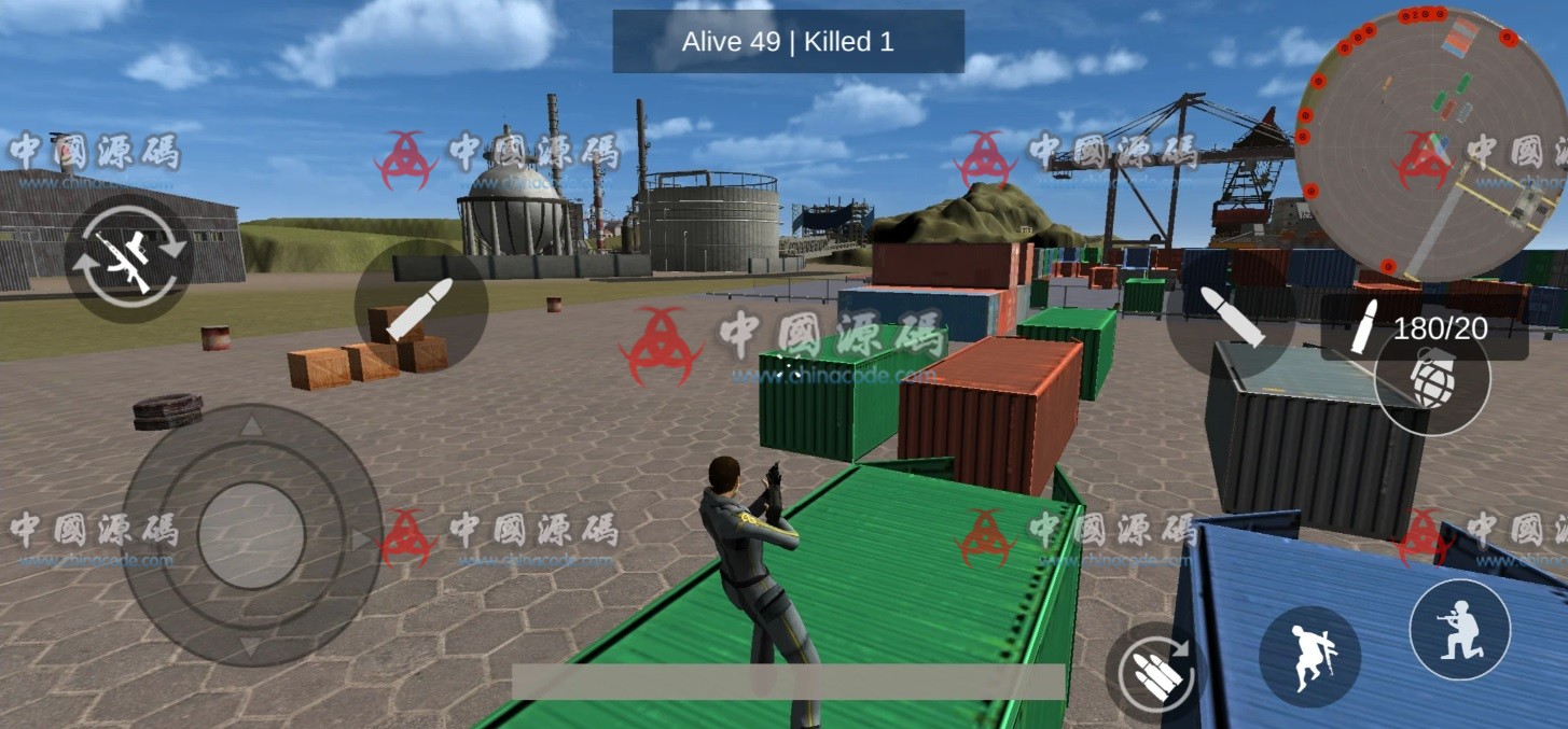 《World Class Battle Royale Game》源码 手游-第2张