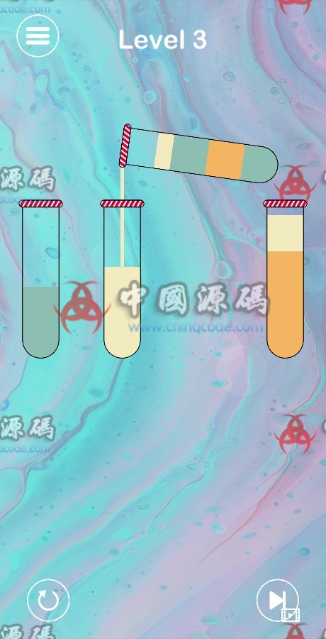 《液体分类谜题 Liquid Sort》3000关 源码 手游-第2张