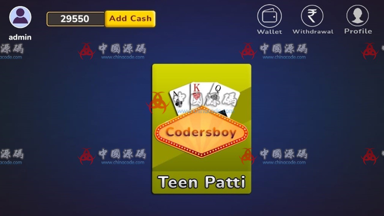 《Real Cash Teen Patti Game》源码 棋牌-第5张