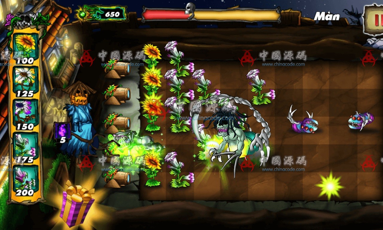 《愤怒植物保卫战 Angry Plants Defense》源码 手游-第1张