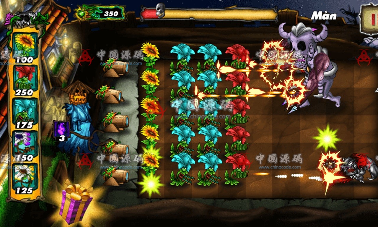 《愤怒植物保卫战 Angry Plants Defense》源码 手游-第3张