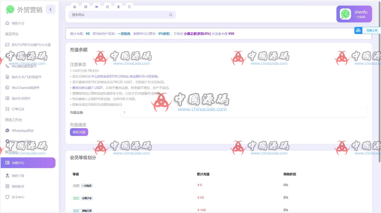 WhatsApp/TG外贸营销系统源码 网站-第4张