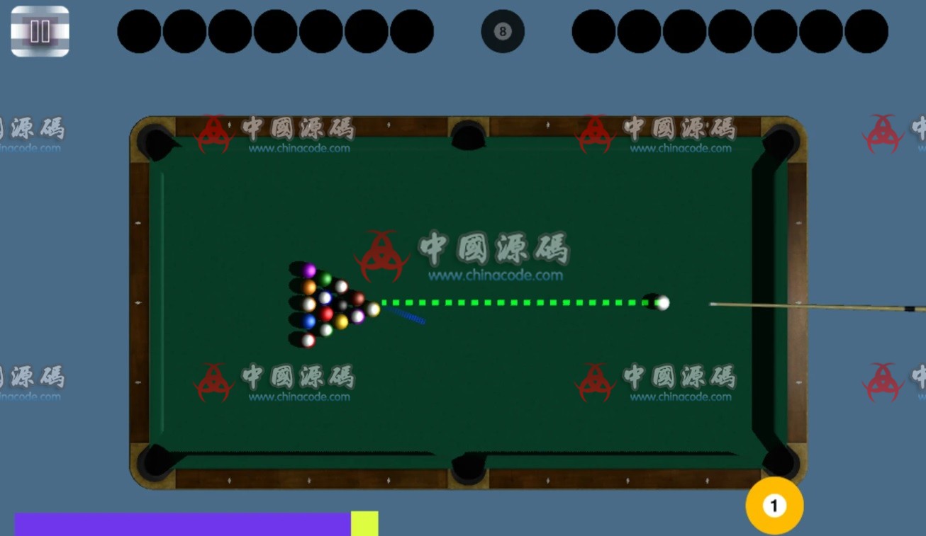3D桌球《Pool Starter Kit》源码 手游-第3张