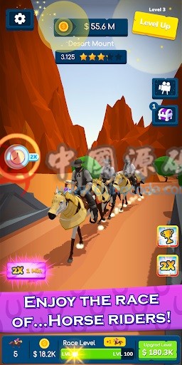 《闲置人生大亨:赛马传奇(Idle Life Tycoon : Horse Racing)》源码 手游-第5张