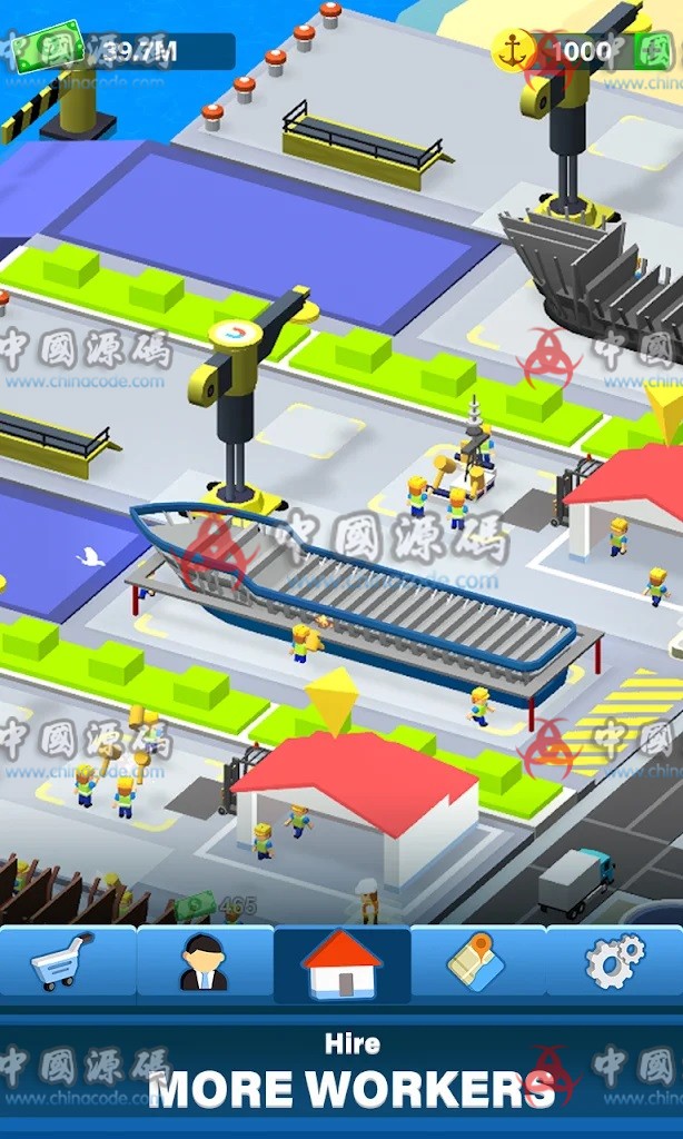 《Idle Shipyard Tycoon》源码 手游-第1张