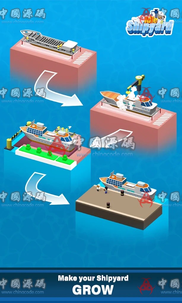 《Idle Shipyard Tycoon》源码 手游-第4张