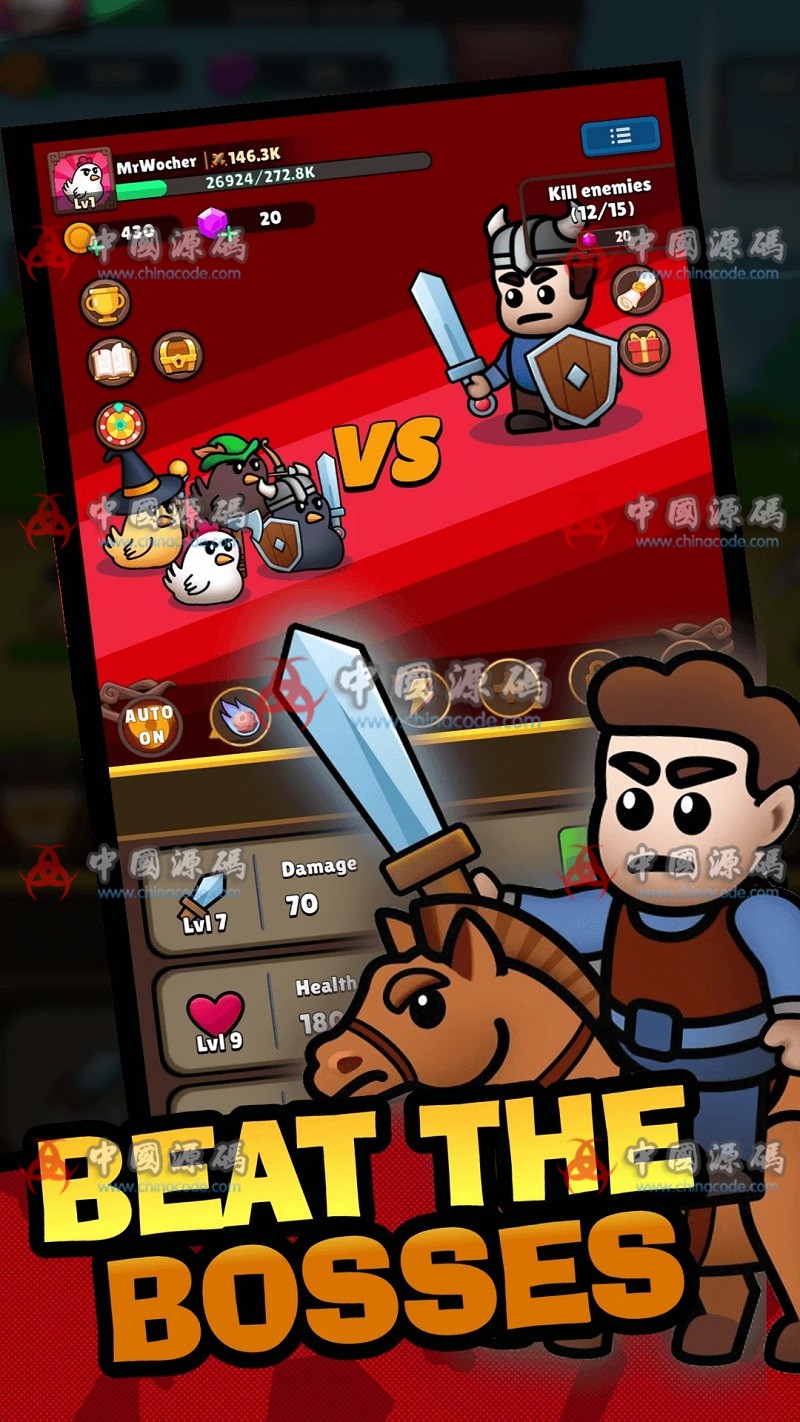 《小鸡传说 Legend Of Chicken》源码 手游-第1张