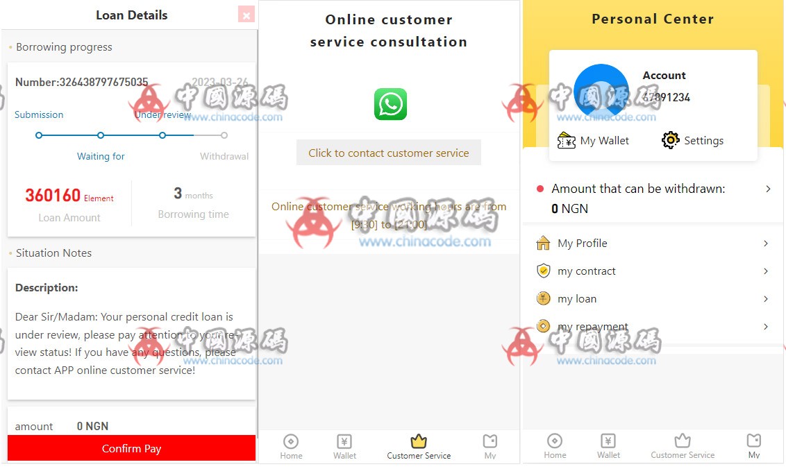 海外版英语小额贷款源码 网站-第2张
