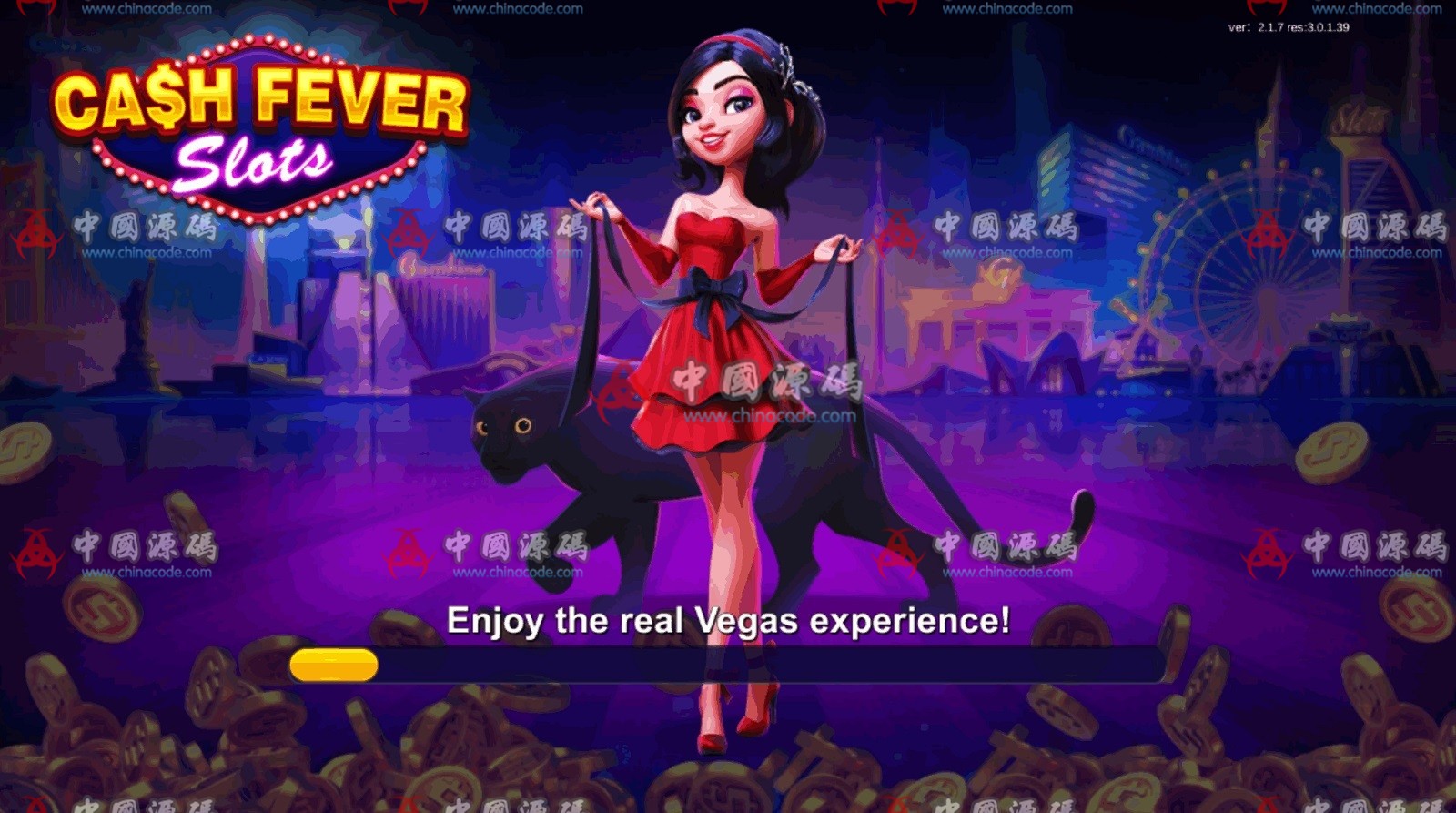 【置顶】《Cash Fever -Real Vegas Slots》源码 手游-第1张