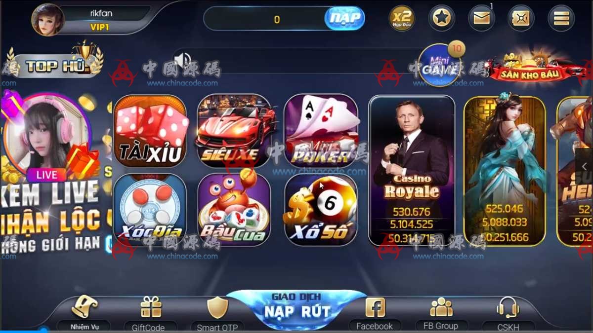 971越南语电玩平台源码 H5-第1张