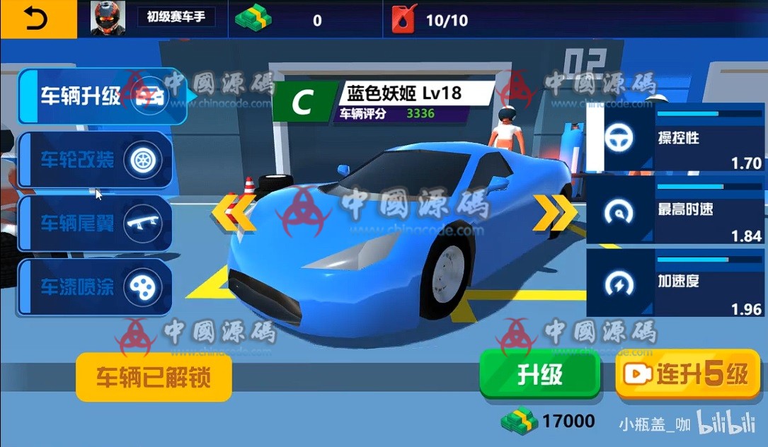 LAYA《飞车乱飙》源码 H5-第2张