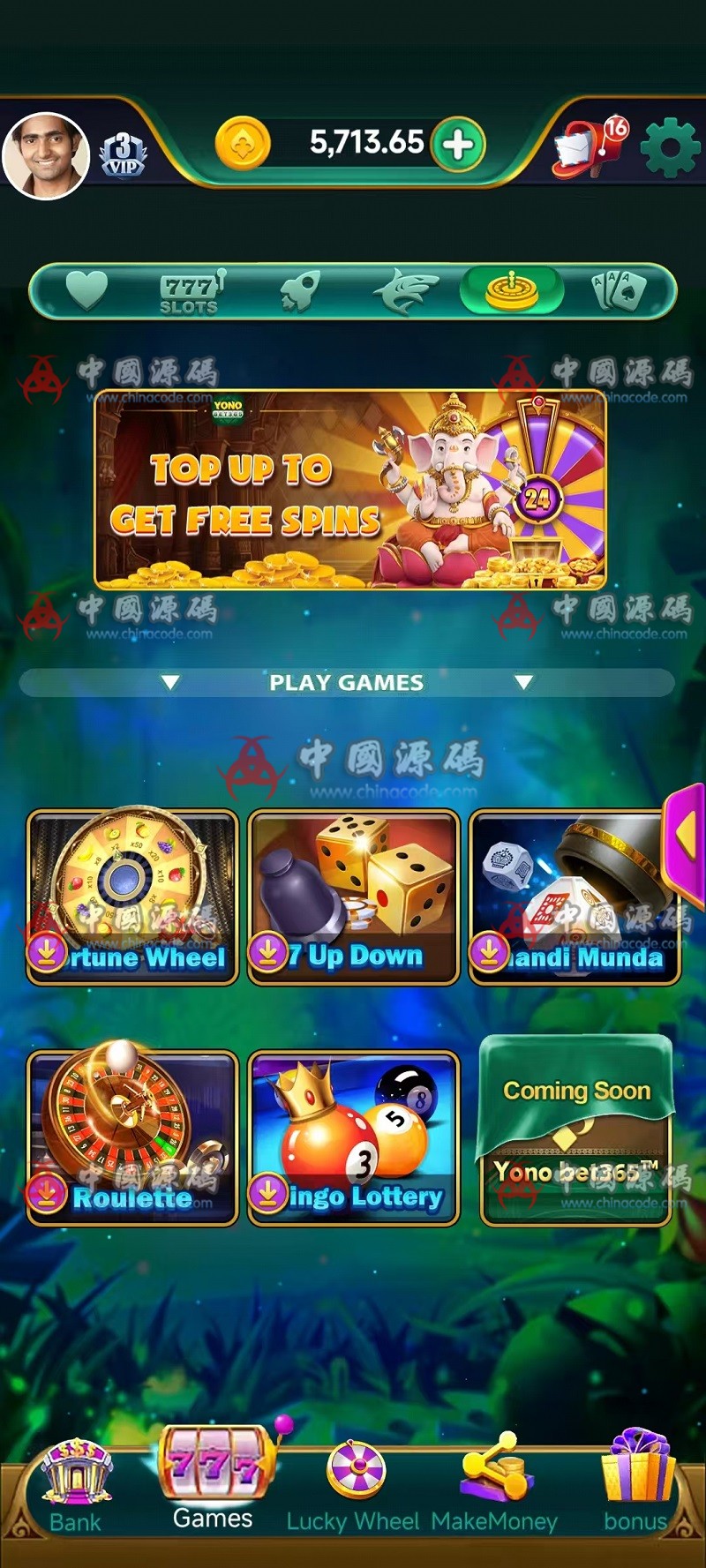 Yono二开《Yono Bet365》源码 H5-第2张