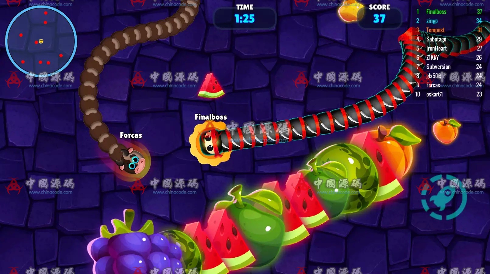 贪吃蛇《Snake Warz IO》源码 手游-第4张