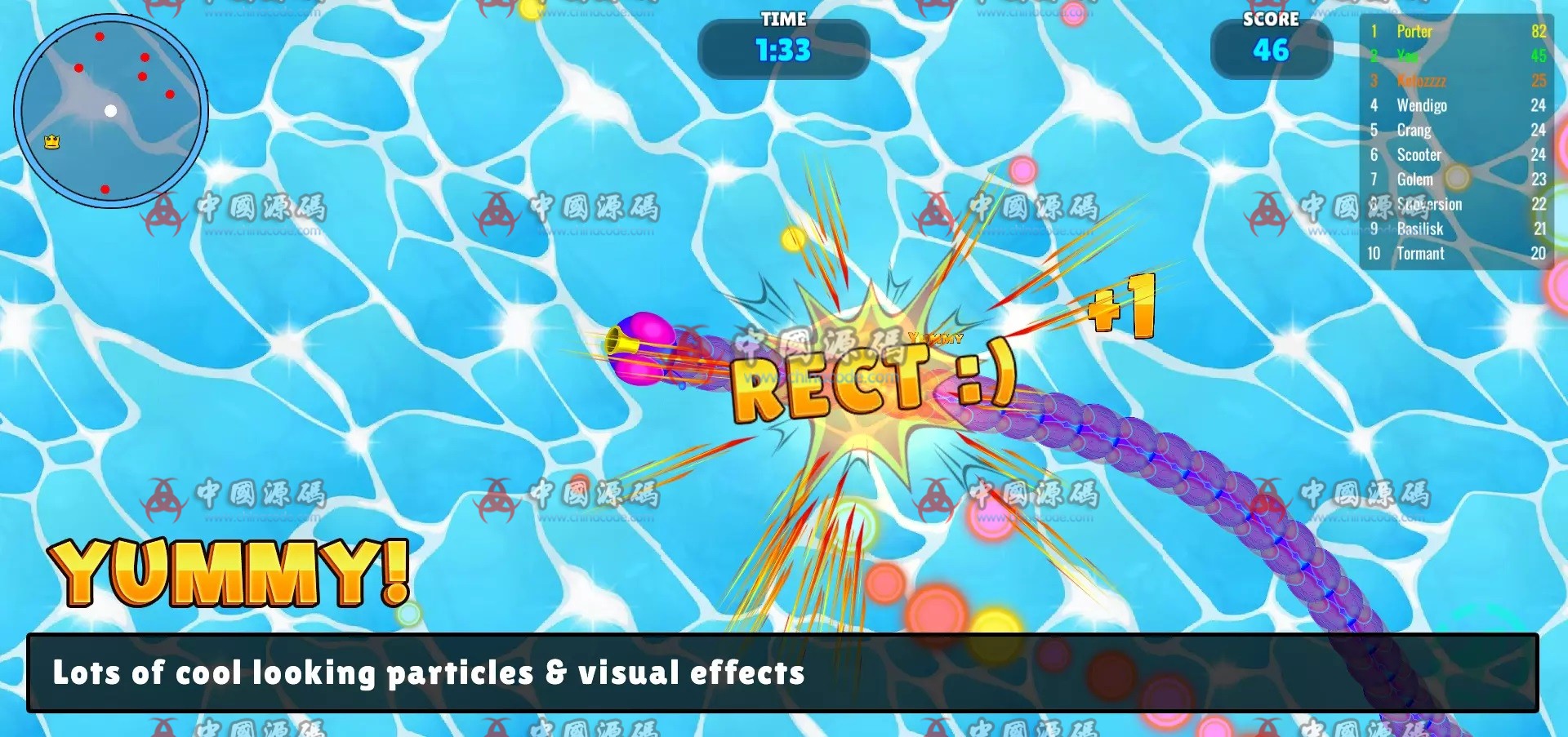 贪吃蛇《Snake Warz IO》源码 手游-第6张