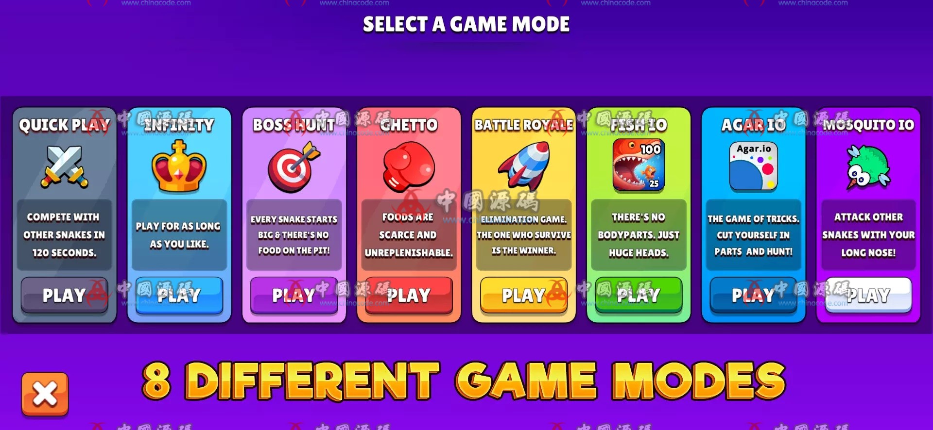 贪吃蛇《Snake Warz IO》源码 手游-第5张