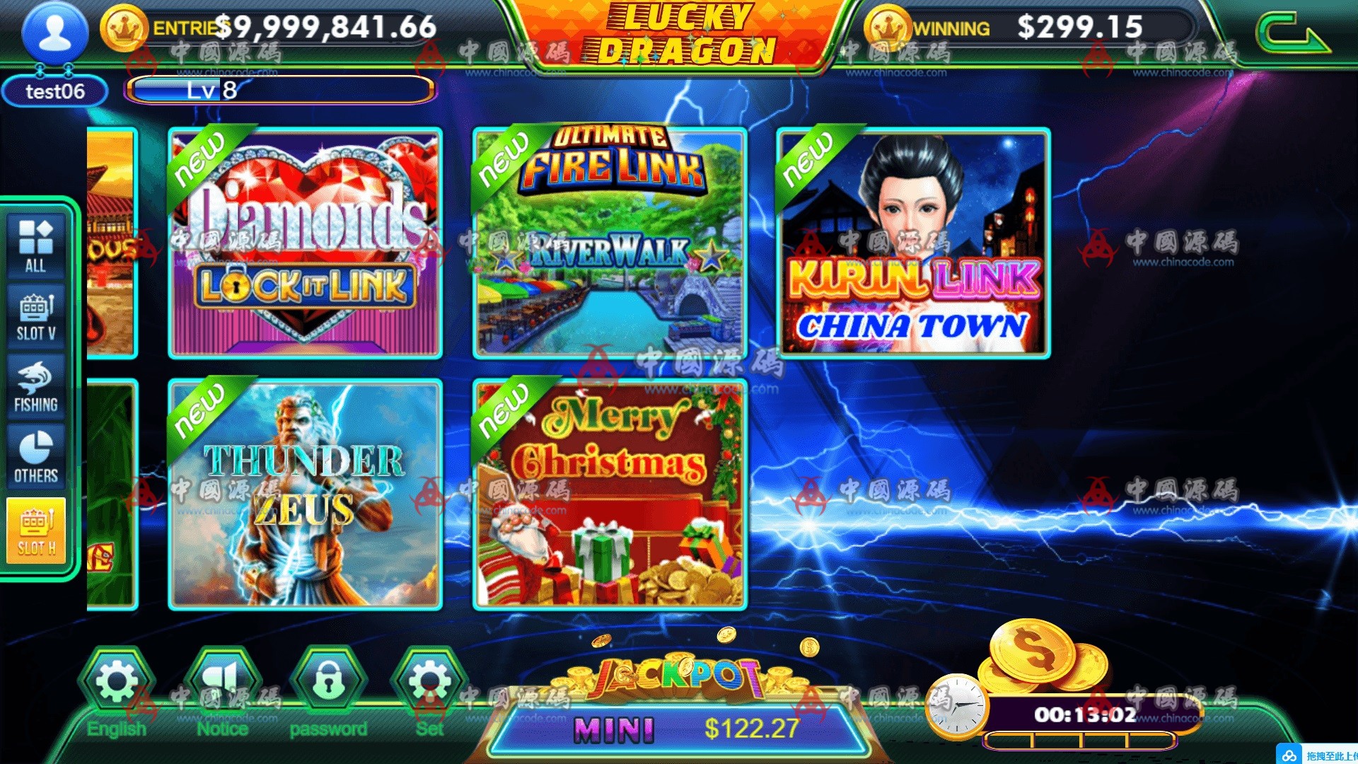 欧美英文Slots电玩源码 H5-第10张