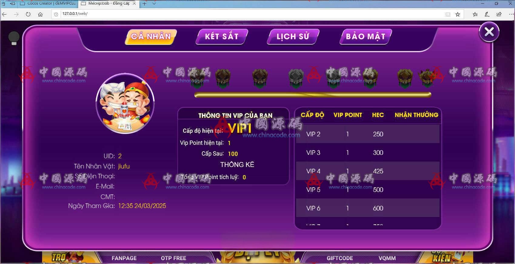 越南语糖果鱼虾蟹游戏源码/有机器人陪玩系统 手游-第7张