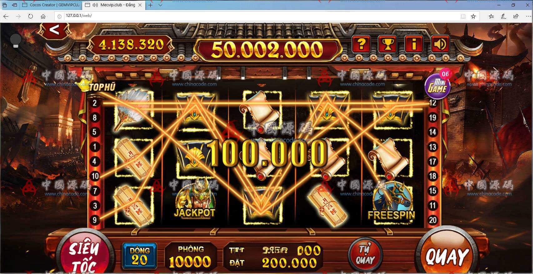 越南语糖果鱼虾蟹游戏源码/有机器人陪玩系统 手游-第9张