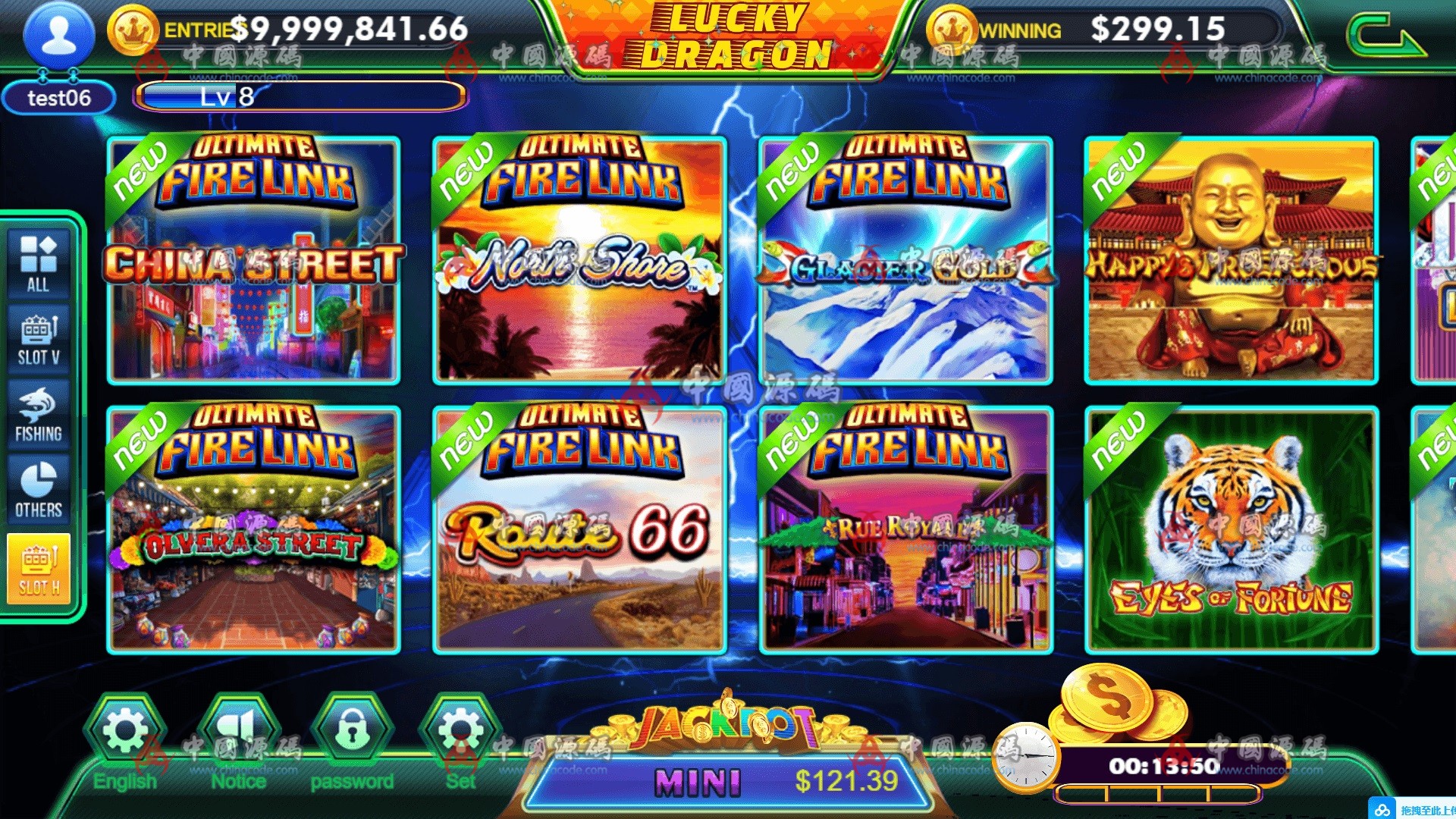 欧美英文Slots电玩源码 H5-第9张