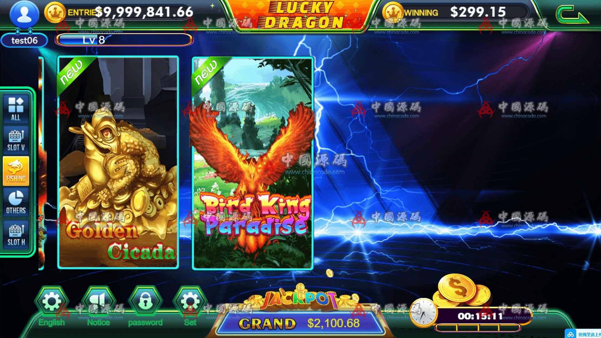 欧美英文Slots电玩源码 H5-第7张