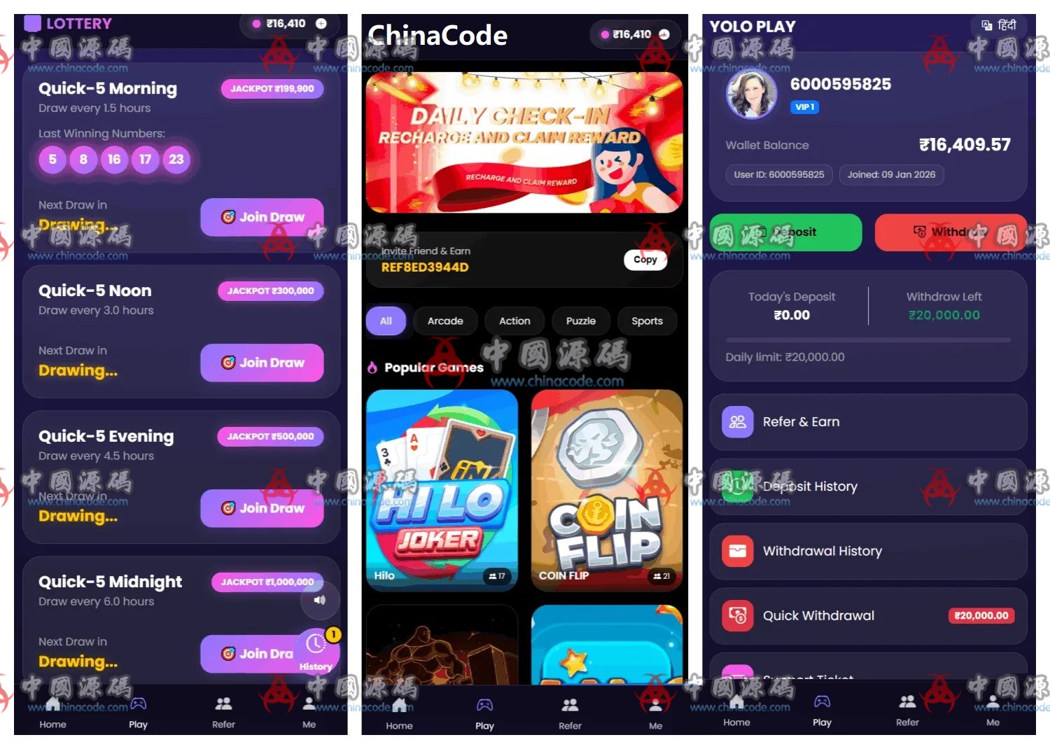 印度休闲哈希小游戏源码 网站-第1张