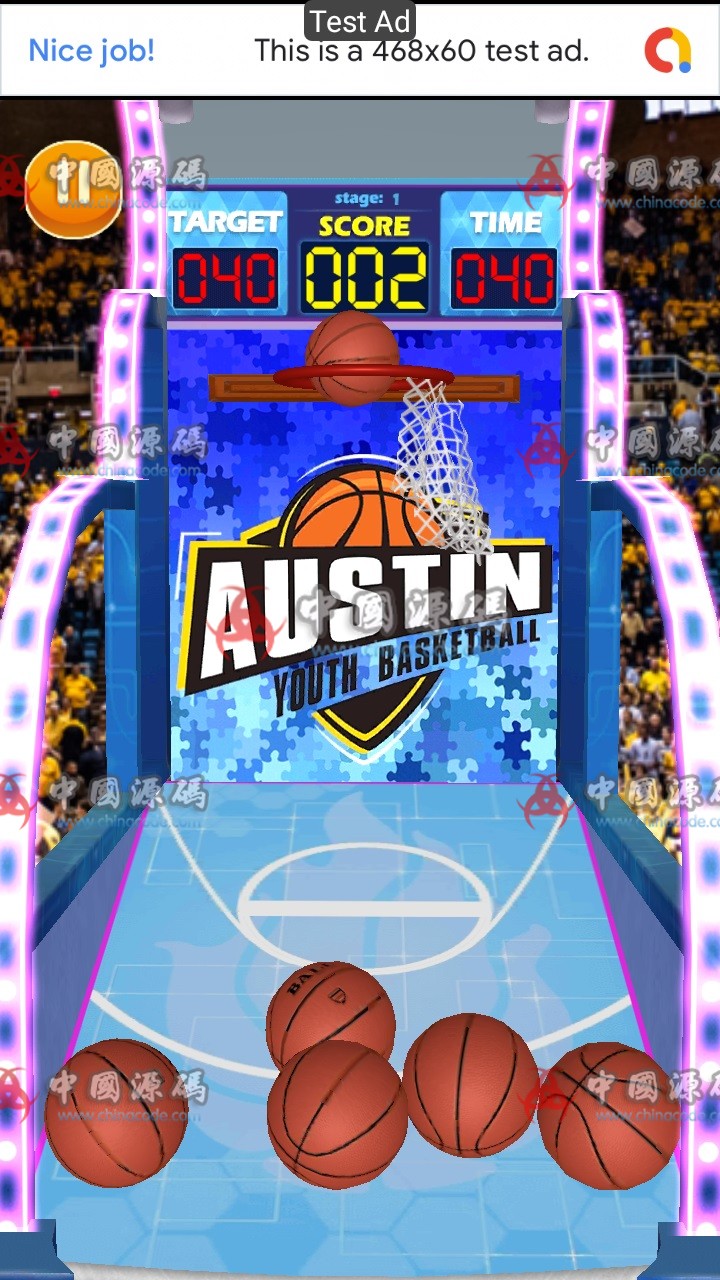 《Arcade Basketball》街机篮球游戏源码 手游-第1张