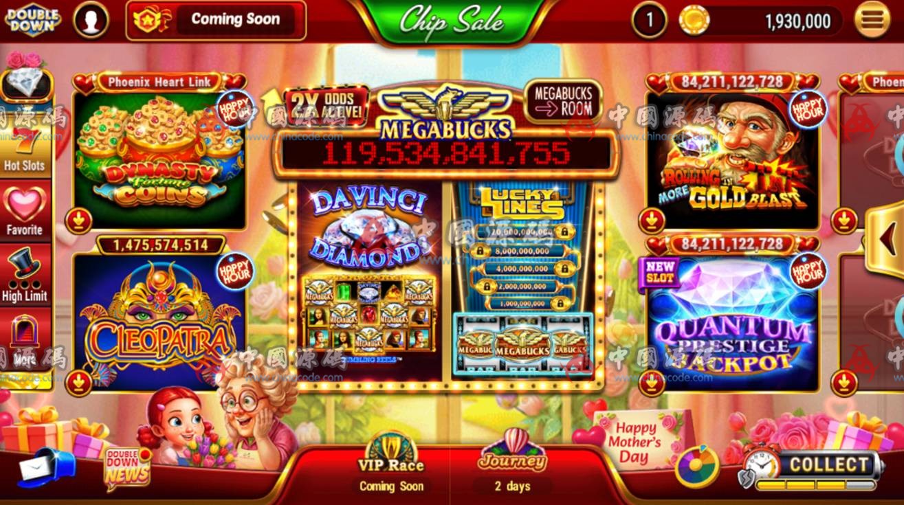 【置顶】《DoubleDown Casino》全套源码 手游-第5张