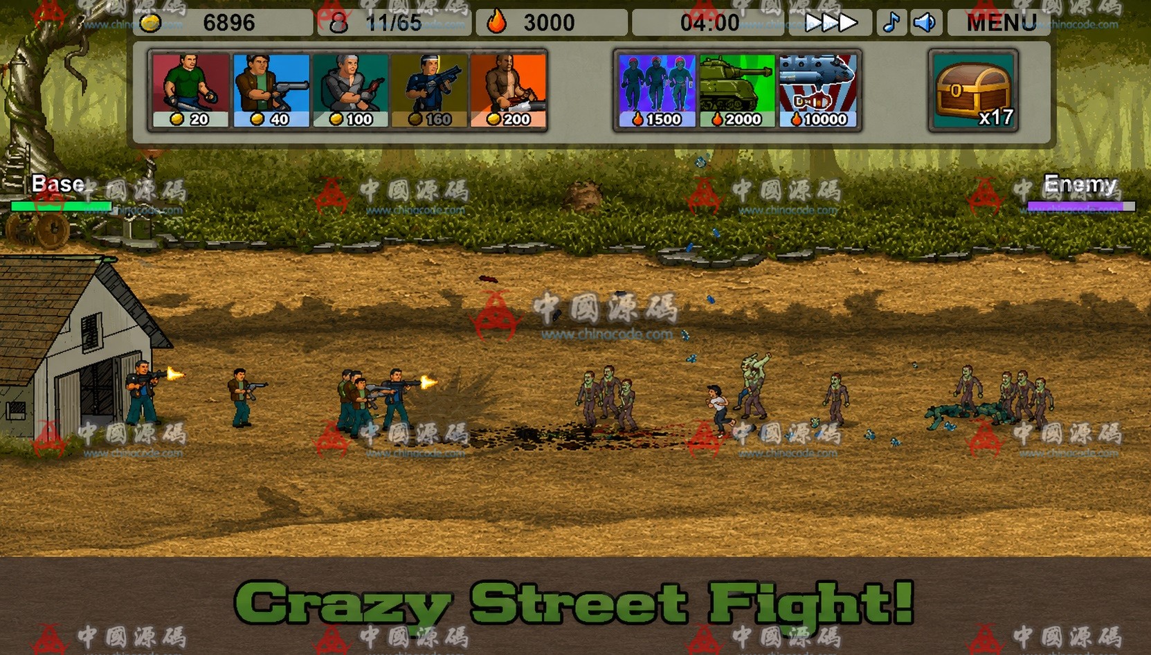横版塔防《Rush Defense 1.0》源码 手游-第1张